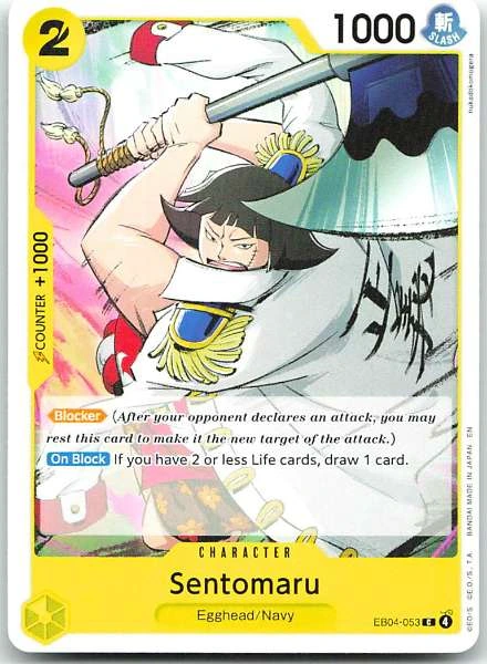 Sentomaru - Egghead Crisis #EB04-053