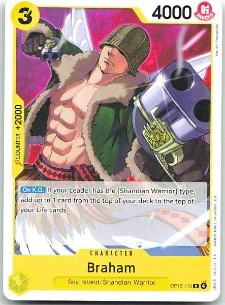 Braham - Adventure on Kami's Island #OP15-110