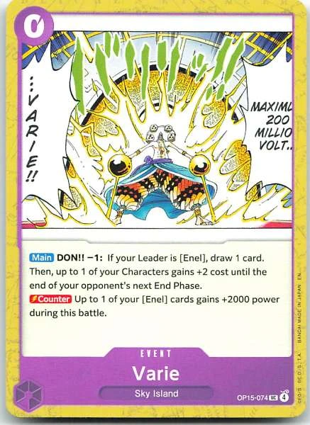Varie - Adventure on Kami's Island #OP15-074