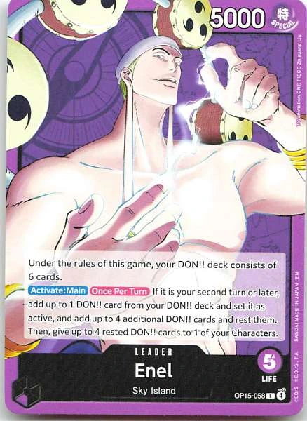 Enel - Adventure on Kami's Island #OP15-058