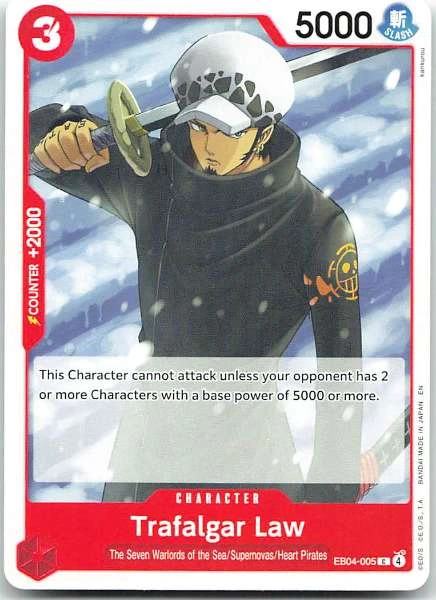 Trafalgar Law - Extra Booster Memorial Collection #EB04-005