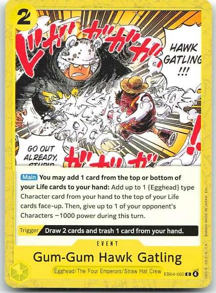 Gum-Gum Hawk Gatling - Egghead Crisis #EB04-060