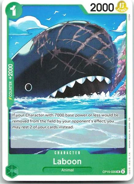 Laboon - Adventure on Kami's Island #OP15-035