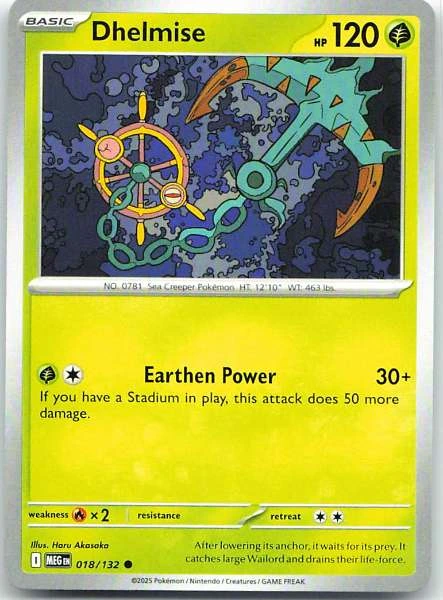Dhelmise - Mega Evolution #018/132