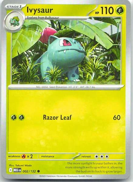 Ivysaur - Mega Evolutions #002/132