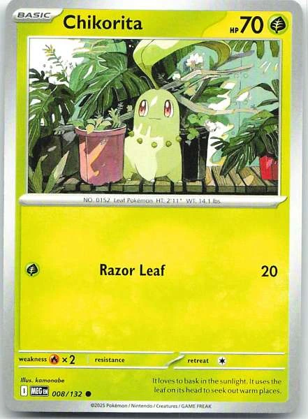 Chikorita - Mega Evolution #008/132