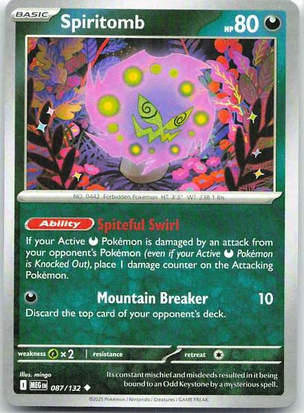 Spiritomb - Platinum #087/132