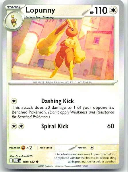 Lopunny - Platinum #108/132
