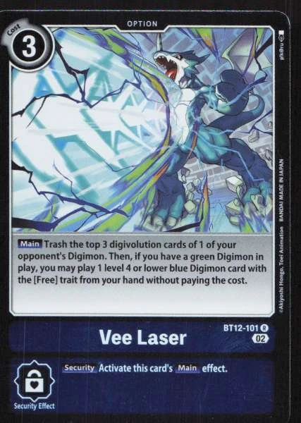 Vee Laser - Across Time #BT12-101