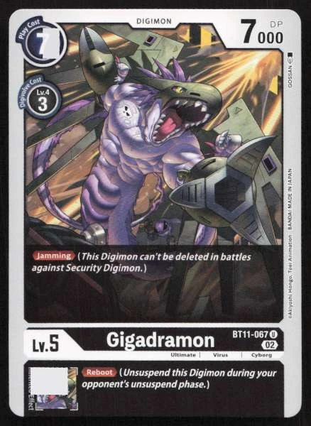 Gigadramon - Dimensional Phase #BT11-067