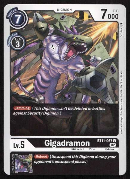 Gigadramon - Dimensional Phase #BT11-067
