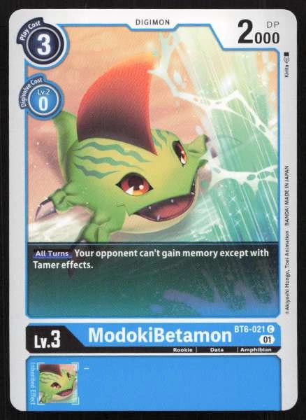 ModokiBetamon - Double Diamond #BT6-021