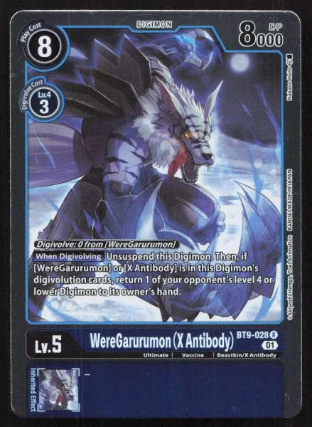 WereGarurumon (X Antibody) - X Record #BT9-028