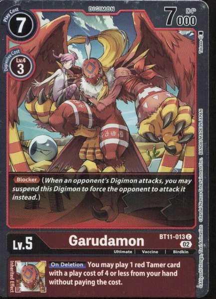 Garudamon - Dimensional Phase #BT11-013