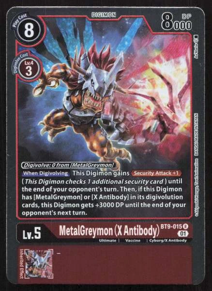 MetalGreymon (X Antibody) - X Record #BT9-015