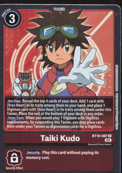 Taiki Kudo - Xros Encounter #BT10-087