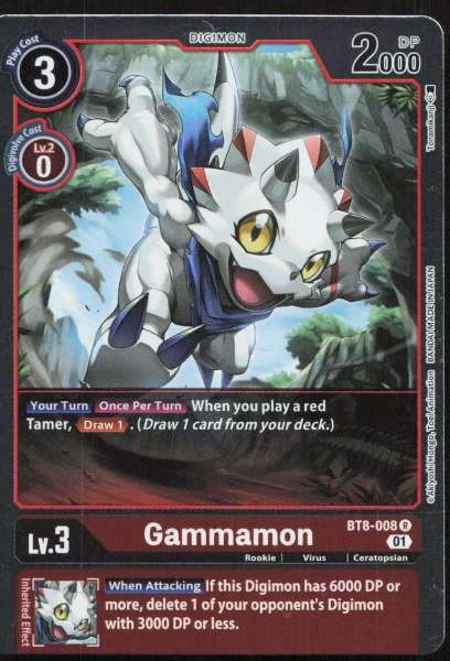 Gammamon - New Awakening #BT8-008
