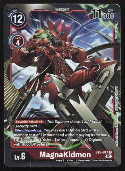 MagnaKidmon - Double Diamond #BT6-017
