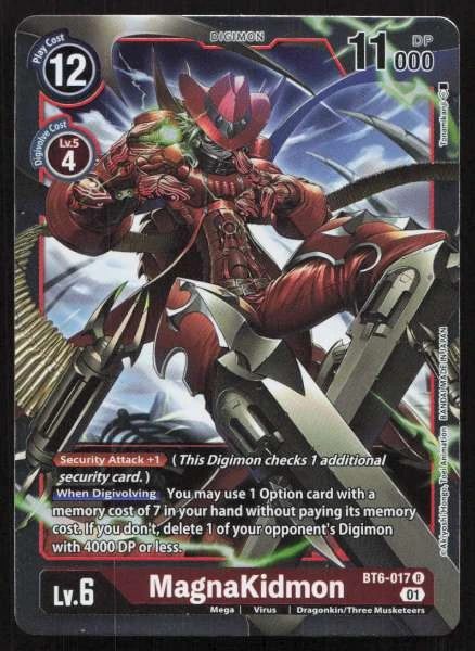 MagnaKidmon - Double Diamond #BT6-017