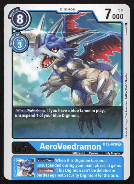 AeroVeedramon - Battle of Omni #BT2-028