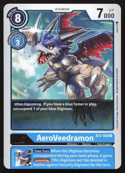 AeroVeedramon - Battle of Omni #BT2-028
