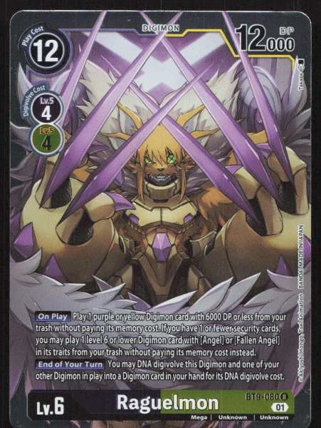 Raguelmon - X Record #BT9-080
