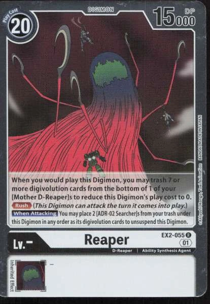 Reaper - Digital Hazard #EX2-055