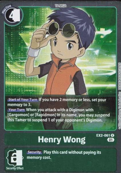 Henry Wong - Digital Hazard #EX2-061