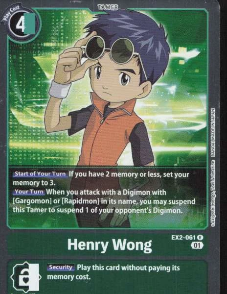 Henry Wong - Digital Hazard #EX2-061