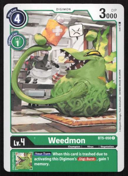 Weedmon - Battle of Omni / Resurgence Booster #BT5-050