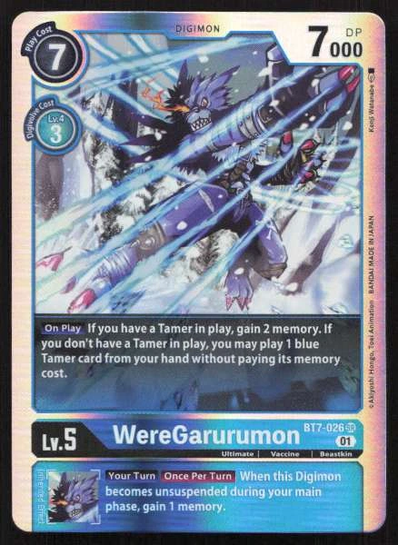 WereGarurumon - Next Adventure #BT7-026