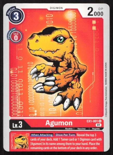 Agumon - Classic Collection #EX1-001