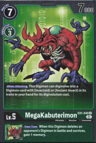 MegaKabuterimon - Classic Collection #EX1-040