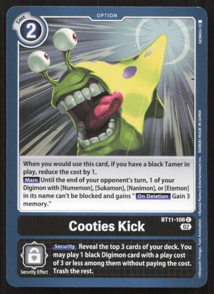 Cooties Kick - Dimensional Phase #BT11-106