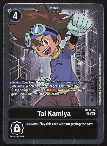 Tai Kamiya - Dragon of Courage #ST15-14