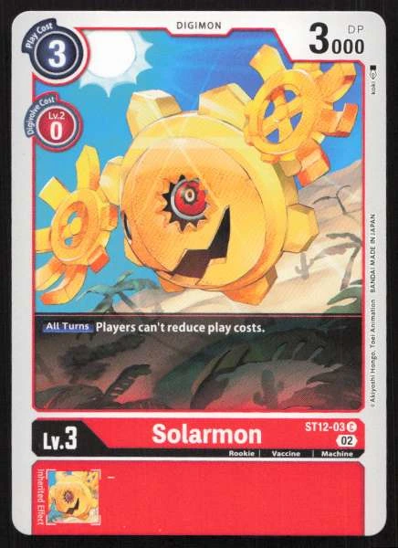 Solarmon - Starter Deck 12: Jesmon #ST12-03