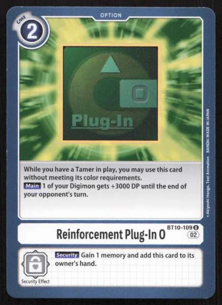 Reinforcement Plug-In O - Xros Encounter #BT10-109