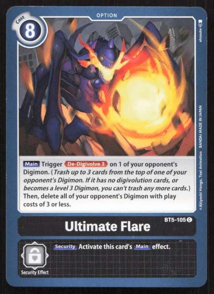 Ultimate Flare - Battle of Omni #BT5-105