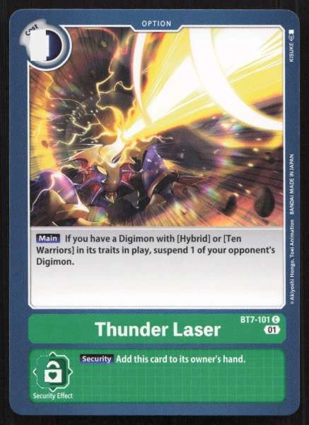 Thunder Laser - Next Adventure #BT7-101