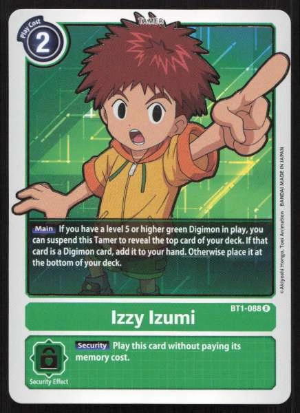 Izzy Izumi - Release Special Booster 1.0 #BT1-088