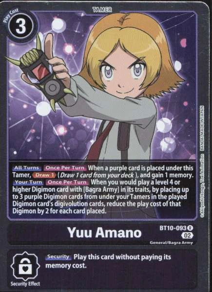 Yuu Amano - Xros Encounter #BT10-093