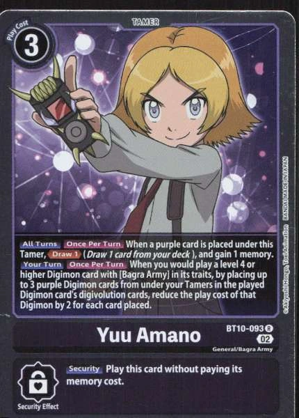 Yuu Amano - Xros Encounter #BT10-093