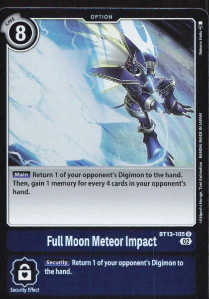 Full Moon Meteor Impact - Versus Royal Knights #BT13-105