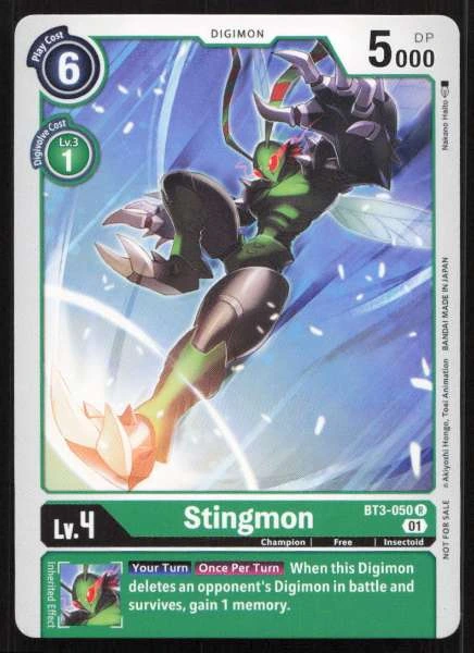 Stingmon - Across Time #BT3-050