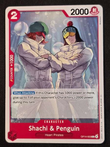 Shachi & Penguin - The Azure Sea's Seven #OP14-006