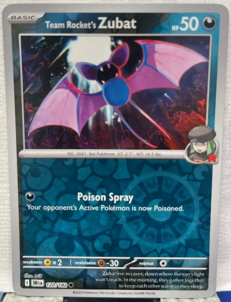 Team Rocket's Zubat - Destined Rivals #120/182