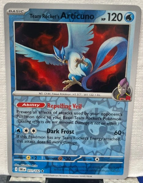 Team Rocket's Articuno - Destined Rivals #051/182