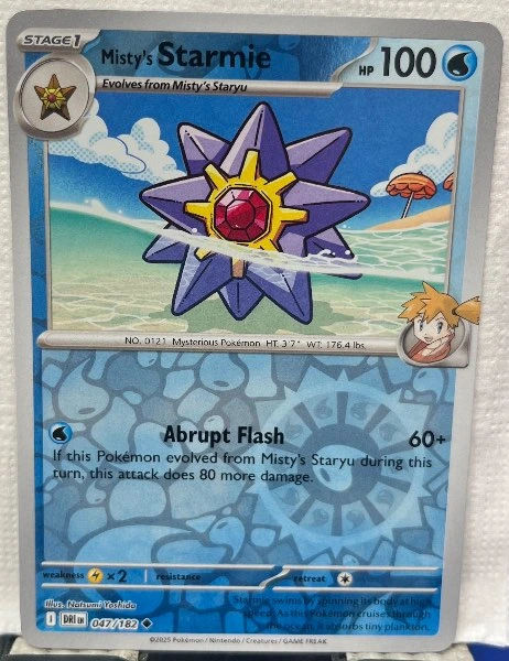 Misty's Starmie - Destined Rivals #047/182