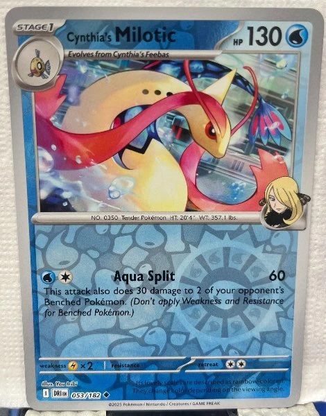 Cynthia's Milotic - Destined Rivals #053/182