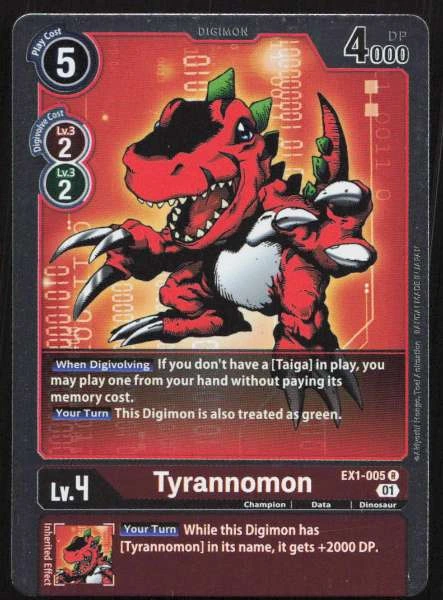 Tyrannomon - Classic Collection #EX1-005